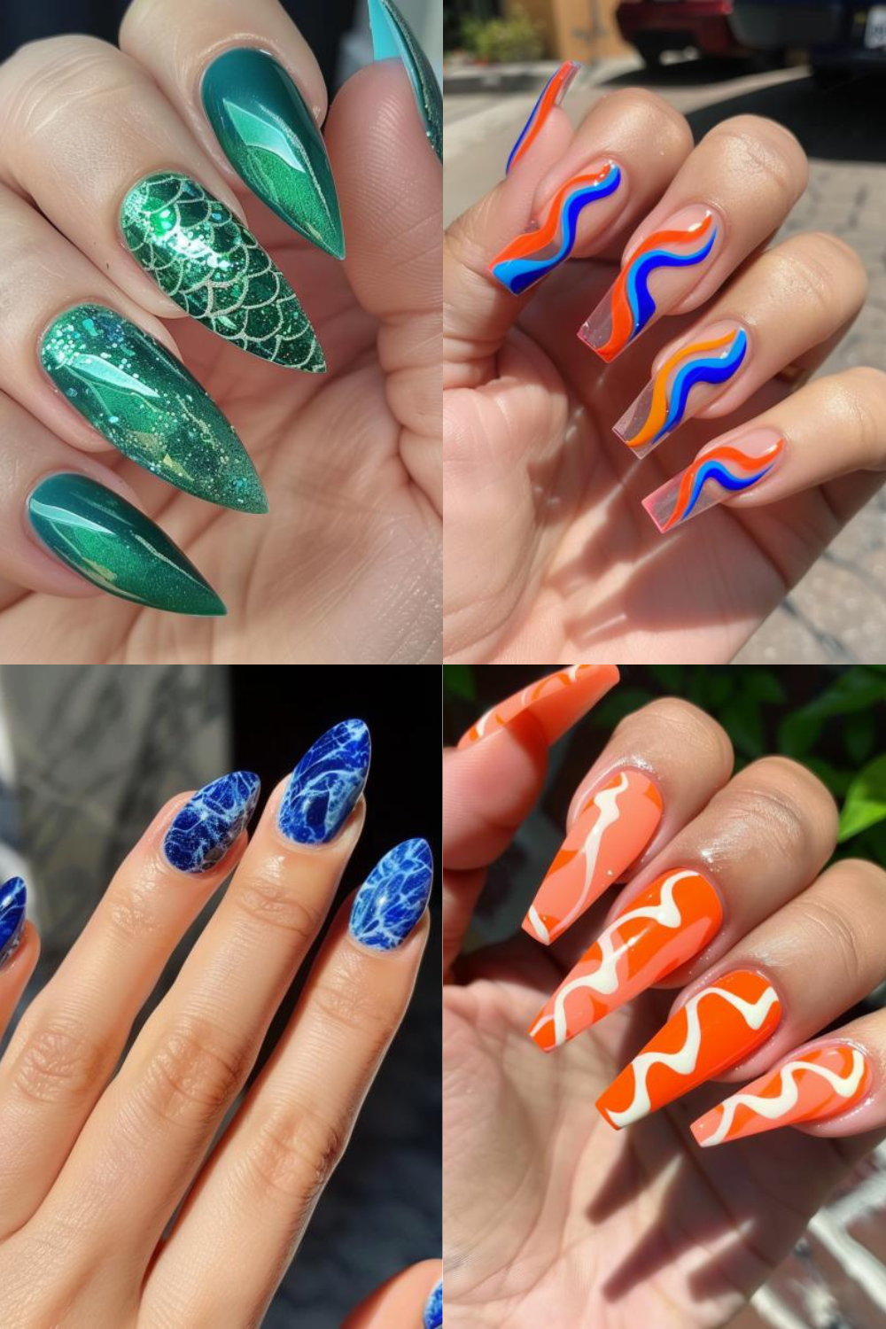 vacation nail ideas