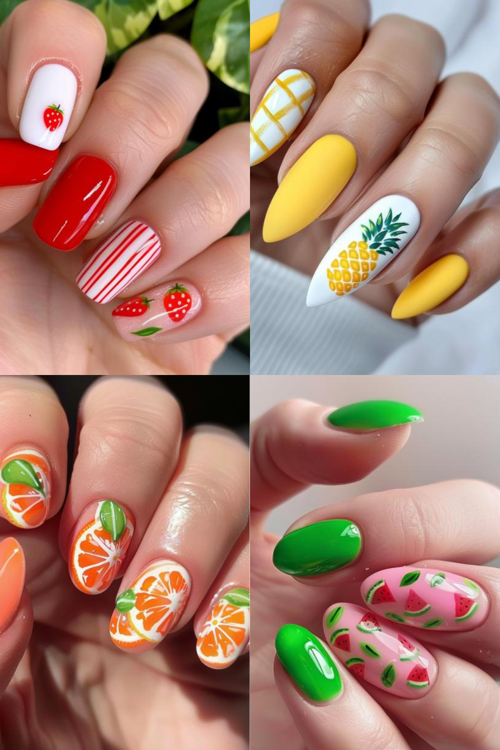 fruity nail ideas