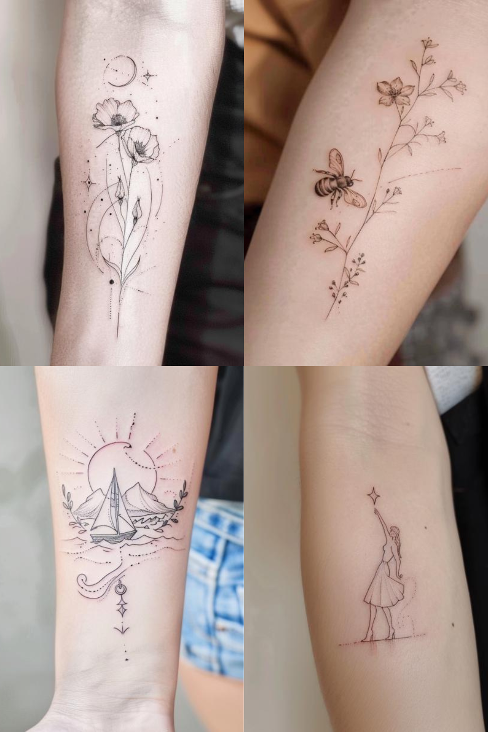 fine line tattoos