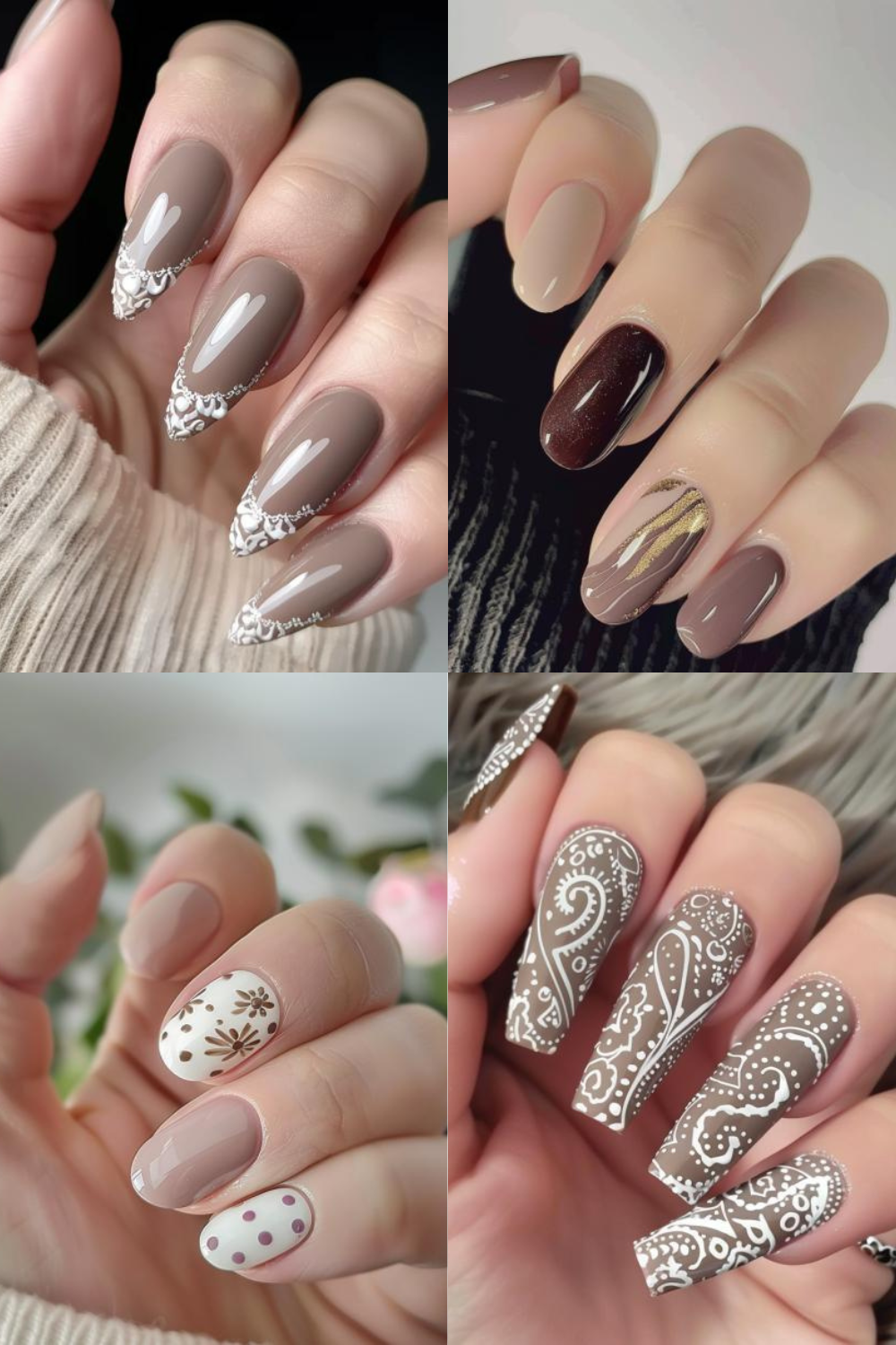 taupe nails