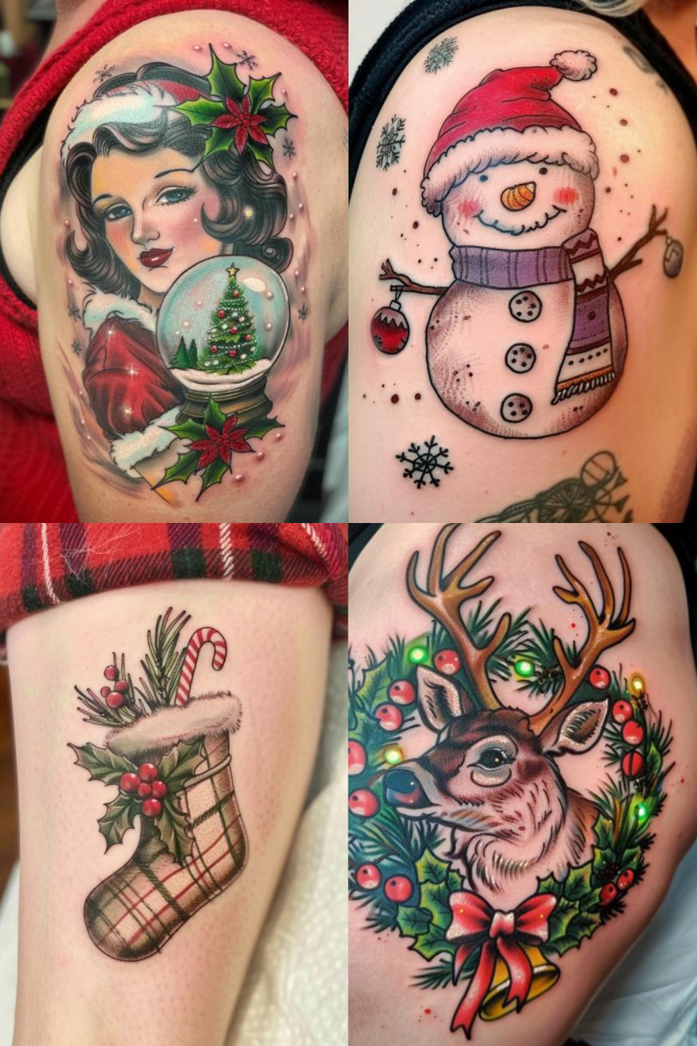 Christmas tattoos