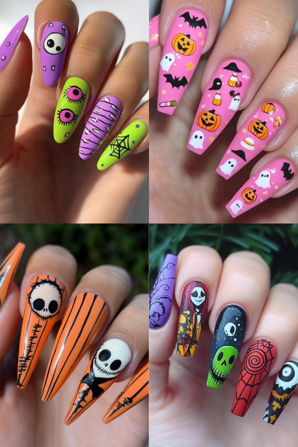 Halloween nail designs