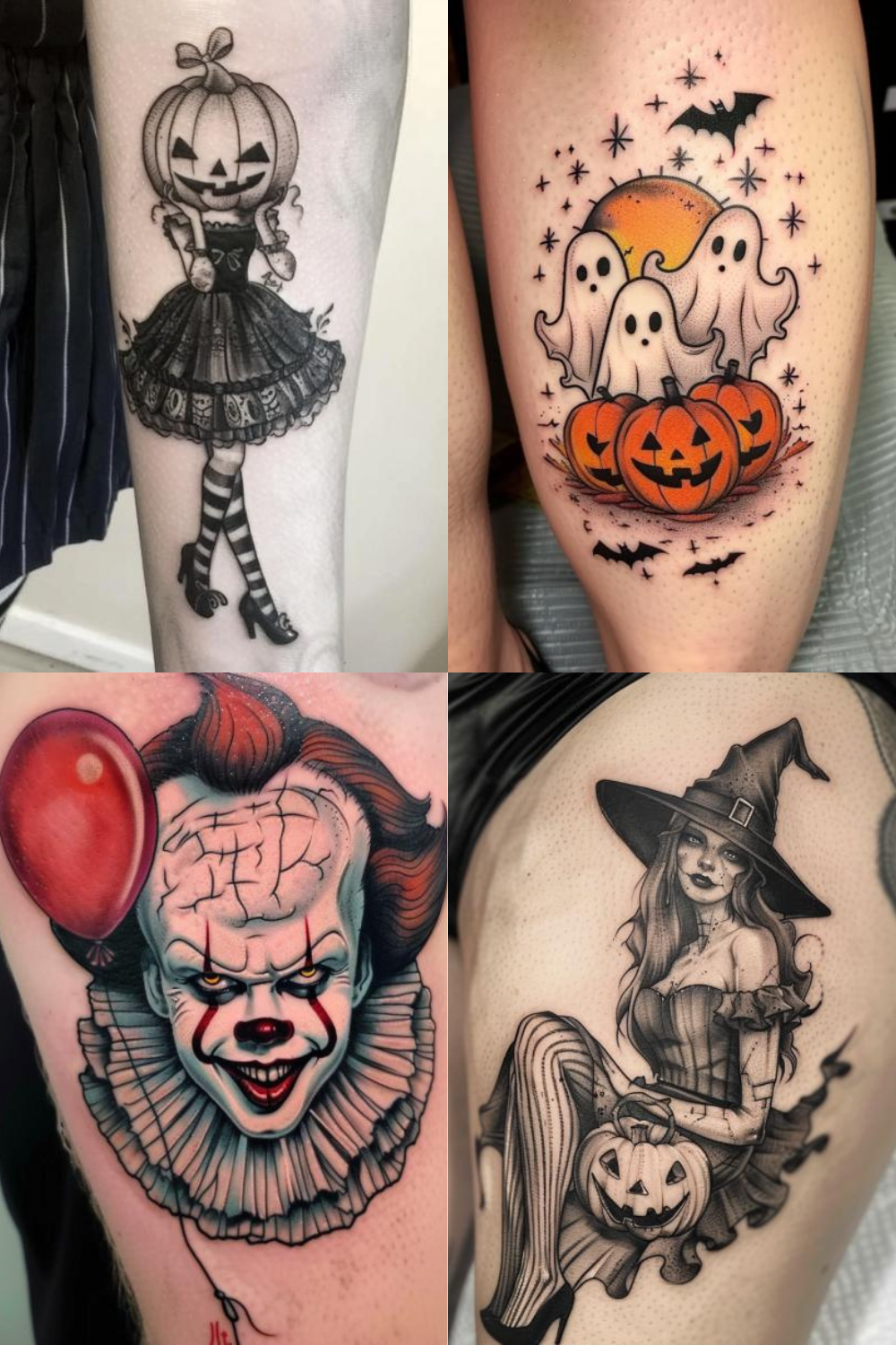 Halloween tattoo ideas