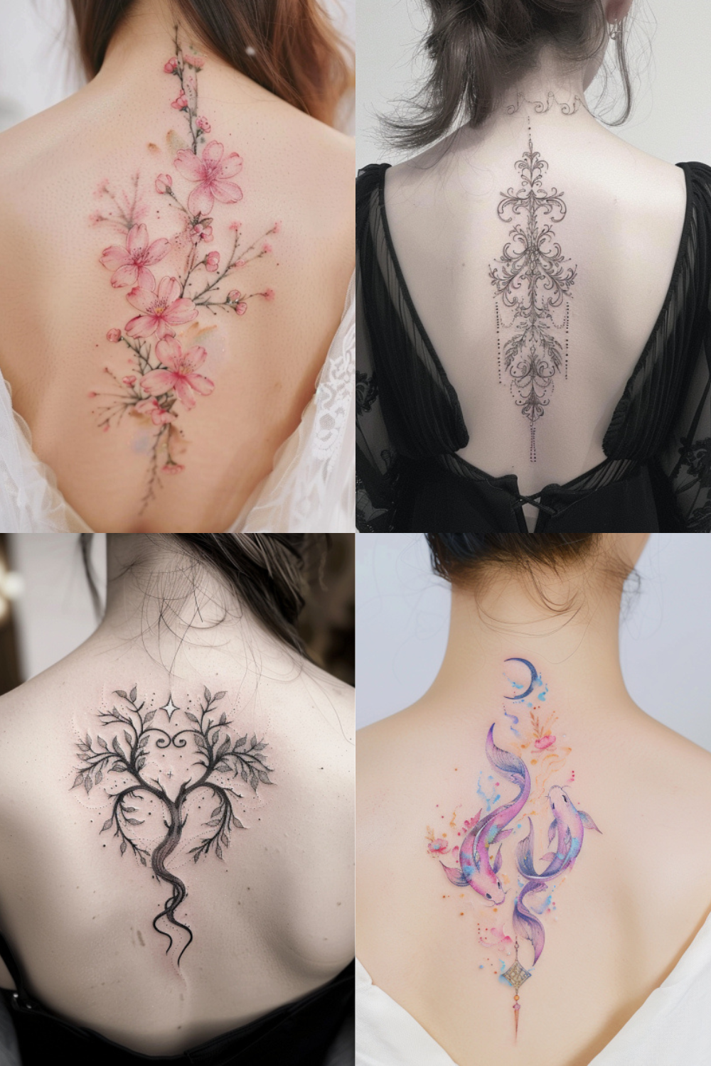 spine tattoos