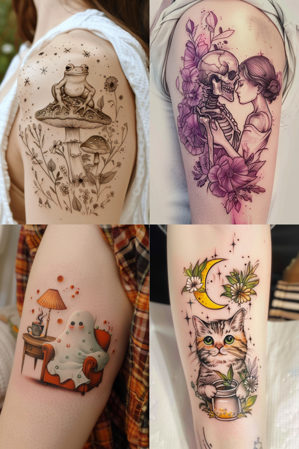 whimsical tattoos for women