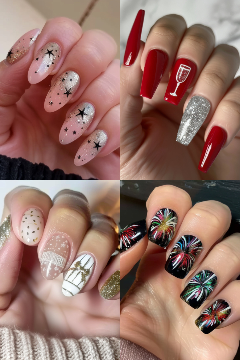 new years nails