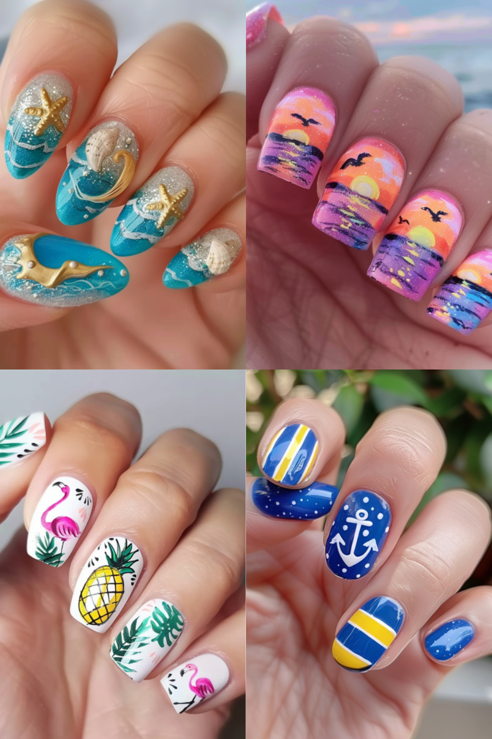 NIL beach nails ideas